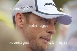 Jenson Button (GBR) McLaren. 27.03.2014. Formula 1 World Championship, Rd 2, Malaysian Grand Prix, Sepang, Malaysia, Thursday.