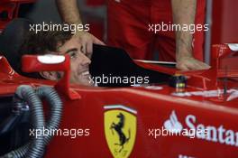 Fernando Alonso (ESP) Ferrari F14-T. 27.03.2014. Formula 1 World Championship, Rd 2, Malaysian Grand Prix, Sepang, Malaysia, Thursday.