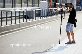 Laurent Charniaux (BEL) XPB Images Photographer. 27.03.2014. Formula 1 World Championship, Rd 2, Malaysian Grand Prix, Sepang, Malaysia, Thursday.