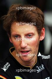 Romain Grosjean (FRA) Lotus F1 Team. 27.03.2014. Formula 1 World Championship, Rd 2, Malaysian Grand Prix, Sepang, Malaysia, Thursday.