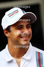 Felipe Massa (BRA) Williams. 27.03.2014. Formula 1 World Championship, Rd 2, Malaysian Grand Prix, Sepang, Malaysia, Thursday.