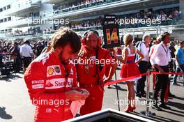 Fernando Alonso (ESP) Ferrari. 12.10.2014. Formula 1 World Championship, Rd 16, Russian Grand Prix, Sochi Autodrom, Sochi, Russia, Race Day.