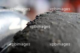 Pirelli tyres. 12.10.2014. Formula 1 World Championship, Rd 16, Russian Grand Prix, Sochi Autodrom, Sochi, Russia, Race Day.
