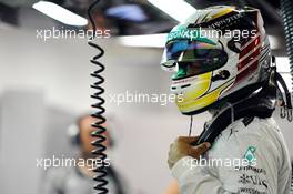 Lewis Hamilton (GBR) Mercedes AMG F1. 19.09.2014. Formula 1 World Championship, Rd 14, Singapore Grand Prix, Singapore, Singapore, Practice Day.
