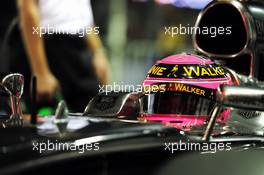 Jenson Button (GBR) McLaren MP4-29. 19.09.2014. Formula 1 World Championship, Rd 14, Singapore Grand Prix, Singapore, Singapore, Practice Day.