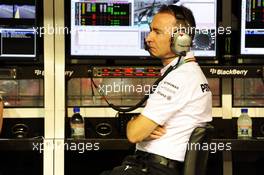 Paddy Lowe (GBR) Mercedes AMG F1 Executive Director (Technical). 19.09.2014. Formula 1 World Championship, Rd 14, Singapore Grand Prix, Singapore, Singapore, Practice Day.