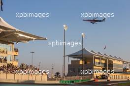 Etihad flyover. 23.11.2014. Formula 1 World Championship, Rd 19, Abu Dhabi Grand Prix, Yas Marina Circuit, Abu Dhabi, Race Day.