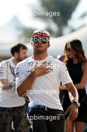 Nick Hamilton (GBR), brother of Lewis Hamilton (GBR) Mercedes AMG F1. 23.11.2014. Formula 1 World Championship, Rd 19, Abu Dhabi Grand Prix, Yas Marina Circuit, Abu Dhabi, Race Day.