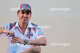 Adrian Sutil (GER) Sauber. 20.11.2014. Formula 1 World Championship, Rd 19, Abu Dhabi Grand Prix, Yas Marina Circuit, Abu Dhabi, Preparation Day.