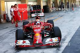 Raffaele Marciello (ITA) Ferrari F14-T Test Driver. 26.11.2014. Formula 1 Testing, Day Two, Yas Marina Circuit, Abu Dhabi, Wednesday.