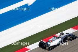 Felipe Massa (BRA) Williams FW36. 31.10.2014. Formula 1 World Championship, Rd 17, United States Grand Prix, Austin, Texas, USA, Practice Day.