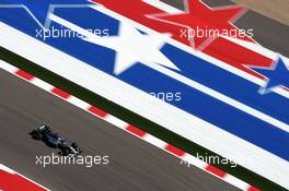 Lewis Hamilton (GBR) Mercedes AMG F1 W05. 01.11.2014. Formula 1 World Championship, Rd 17, United States Grand Prix, Austin, Texas, USA, Qualifying Day.