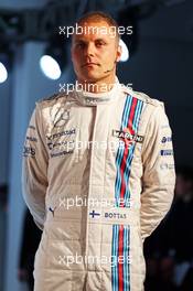 Valtteri Bottas (FIN) Williams. 06.03.2014. Formula One Launch, Williams FW36 Official Unveiling, London, England.