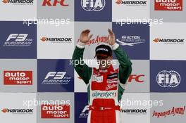 Winner Antonio Fuoco (ITA) Prema Powerteam Dallara F312 – Mercedes 20.04.2014. FIA F3 European Championship 2014, Round 1, Race 3, Silverstone, England