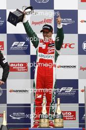 Winner Antonio Fuoco (ITA) Prema Powerteam Dallara F312 – Mercedes 20.04.2014. FIA F3 European Championship 2014, Round 1, Race 3, Silverstone, England