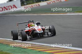 Mitchell Gilbert (AUS) FORTEC MOTORSPORTS Dallara F312 Mercedes 20.06.2014. FIA F3 European Championship 2014, Round 5, Qualifying 1, Spa-Francorchamps