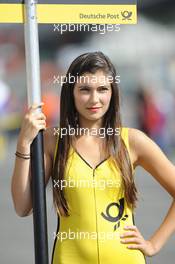 grid girl 22.06.2014. FIA F3 European Championship 2014, Round 5, Race 3, Spa-Francorchamps