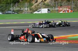 Esteban Ocon (FRA) Prema Powerteam Dallara F312 Mercedes 22.06.2014. FIA F3 European Championship 2014, Round 5, Race 3, Spa-Francorchamps