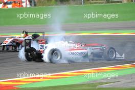 Dennis van de Laar (NED) Prema Powerteam Dallara F312 Mercedes 22.06.2014. FIA F3 European Championship 2014, Round 5, Race 3, Spa-Francorchamps