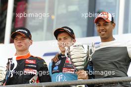 Max Verstappen (NED) VAN AMERSFOORT RACING Dallara F312 Volkswagen, Gustavo Menezes (USA)  VAN AMERSFOORT RACING Dallara F312 Volkswagen 22.06.2014. FIA F3 European Championship 2014, Round 5, Race 3, Spa-Francorchamps