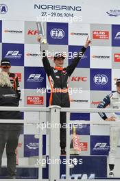 Max Verstappen (NED) VAN AMERSFOORT RACING Dallara F312 Volkswagen 29.06.2014. FIA F3 European Championship 2014, Round 6, Race 3, Norisring, Nürnberg