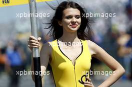 Gridgirl 12.07.2014. FIA F3 European Championship 2014, Round 7, Race 1, Moscow Raceway, Moscow, Russia