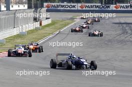 Jordan King (GBR) Carlin Dallara F312 – Volkswagen 13.07.2014. FIA F3 European Championship 2014, Round 7, Race 3, Moscow Raceway, Moscow, Russia