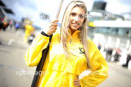 Gridgirl 17.08.2014. FIA F3 European Championship 2014, Round 9, Race 2, Nürburgring, Nürburg