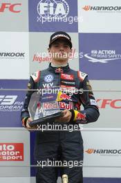 rookie podium, Max Verstappen (NED) VAN AMERSFOORT RACING Dallara F312 Volkswagen 17.08.2014. FIA F3 European Championship 2014, Round 9, Race 3, Nürburgring, Nürburg