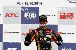 Winner Esteban Ocon (FRA) Prema Powerteam Dallara F312 – Mercedes 11.10.2014. FIA F3 European Championship 2014, Round 10, Race 1, Imola