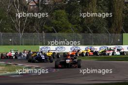 Start Race 1 11.10.2014. FIA F3 European Championship 2014, Round 10, Race 1, Imola