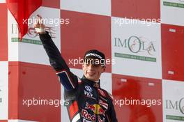 Race winner Max Verstappen (NED) Van Amersfoort Racing Dallara F312 – Volkswagen 12.10.2014. FIA F3 European Championship 2014, Round 10, Race 3, Imola