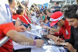 autograph session,  18.10.2014. FIA F3 European Championship 2014, Round 11, Autograph session, Hockenheimring, Hockenheim