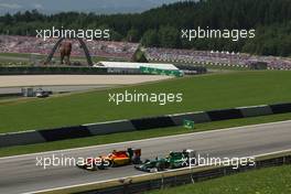 Race 2, Raffaele Marciello (ITA) Racing Engineering 22.06.2014. GP2 Series, Rd 4, Spielberg, Austria, Sunday.