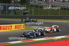 Race 1, Julian Leal (COL) Carlin 21.06.2014. GP2 Series, Rd 4, Spielberg, Austria, Saturday.