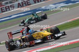 Race 1: Jolyon Palmer (GBR), DAMS 05.04.2014. GP2 Series, Rd 1, Sakhir, Bahrain,Saturday.