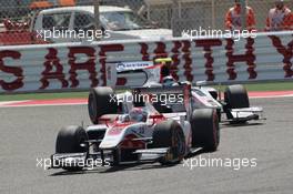 Race 1:  Takuya Izawa (JPN), ART Grand Prix 05.04.2014. GP2 Series, Rd 1, Sakhir, Bahrain,Saturday.