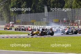 Race 2, Start of the race 07.09.2014. GP2 Series, Rd 09, Monza, Italy, Sunday.
