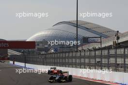 Race 2,  Felipe Nasr (BRA), Carlin 12.10.2014. GP2 Series, Rd 10, Sochi Autodrom, Sochi, Russia, Sunday.