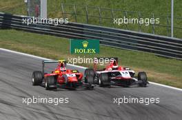 Race 2, Patrick Kujala (FIN) Marussia Manor Racing 22.06.2014. GP3 Series, Rd 2, Spielberg, Austria, Sunday.