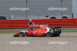 Race 2, Patric Niederhauser (SUI) Arden International 06.07.2014. GP3 Series, Rd 3, Silverstone, England, Sunday.