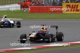 Race 2, Alex Lynn (GBR) Carlin 06.07.2014. GP3 Series, Rd 3, Silverstone, England, Sunday.