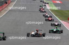 Race 1, Riccardo Agostini (ITA) Hilmer Motorsport 05.07.2014. GP3 Series, Rd 3, Silverstone, England, Saturday.