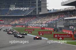 Race 2, the start 20.07.2014. GP3 Series, Rd 4, Hockenheim, Germany, Sunday.