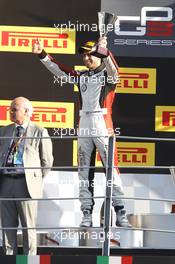 Podium, 2nd Dino Zamparelli (GBR) Art Grand Prix, Race 1. 06.09.2014. GP3 Series, Rd 7, Monza, Italy, Saturday.