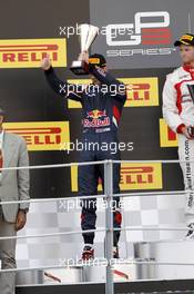 Race 2, 2nd position Alex Lynn (GBR) Carlin 07.09.2014. GP3 Series, Rd 7, Monza, Italy, Sunday.