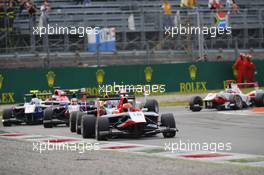 Race 2, Dean Stoneman (GBR) Marussia Manor Racing 07.09.2014. GP3 Series, Rd 7, Monza, Italy, Sunday.
