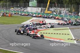 Race 2, Start of the race 07.09.2014. GP3 Series, Rd 7, Monza, Italy, Sunday.
