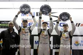 Podium; Winner PC; Jon Bennett (USA) James Gue (USA) Colin Braun (USA) CORE autosport ORECA FLM09 Chevrolet 15.03.2014. 12 Hours of Sebring, Friday, Sebring, USA.