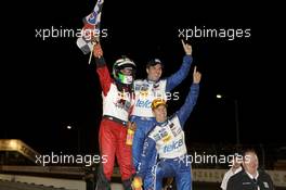 Podium; Winner Scott Pruett (USA) Memo Rojas (MEX) Marino Franchitti (GBR) Chip Ganassi Racing Riley DP Ford EcoBoost 15.03.2014. 12 Hours of Sebring, Friday, Sebring, USA.